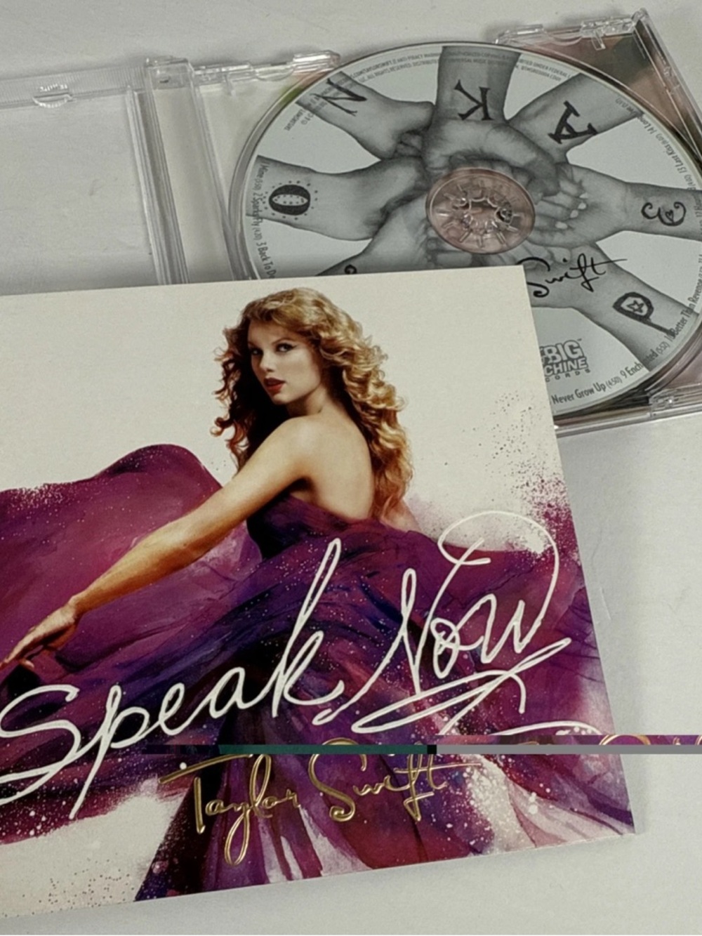 Taylor Swift - Speak Now CD  2010 Big Machine Records Original Version Walmart